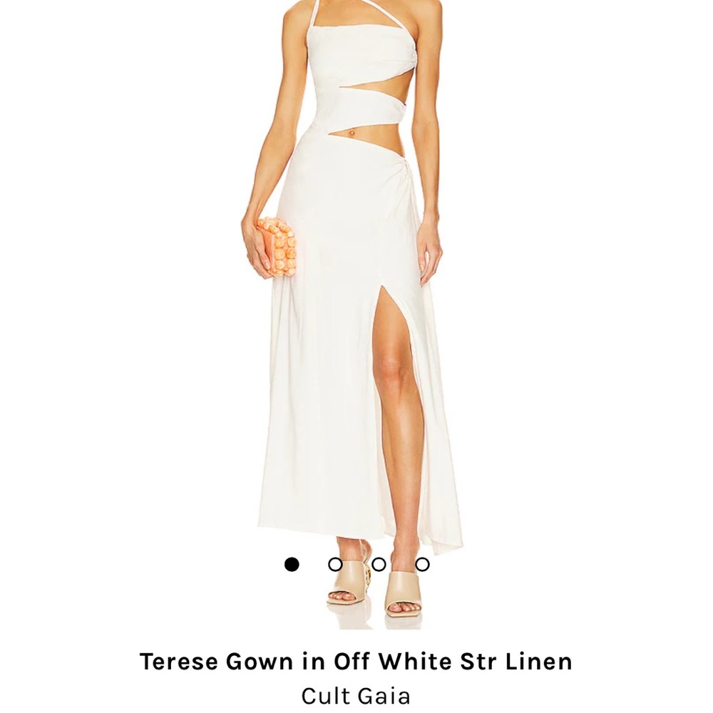 Cult Gaia Terese Cut-Out A-Line Gown